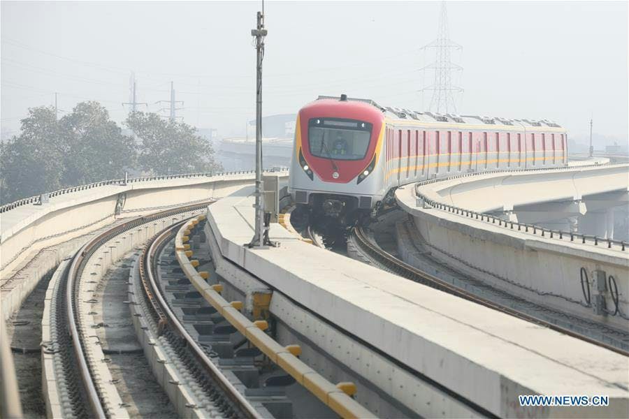 Lahore Orange Line Metro Train (OLMT) starts service